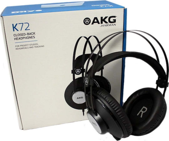 AKG K72 Ενσύρματα Over Ear Ακουστικά Μαύρα