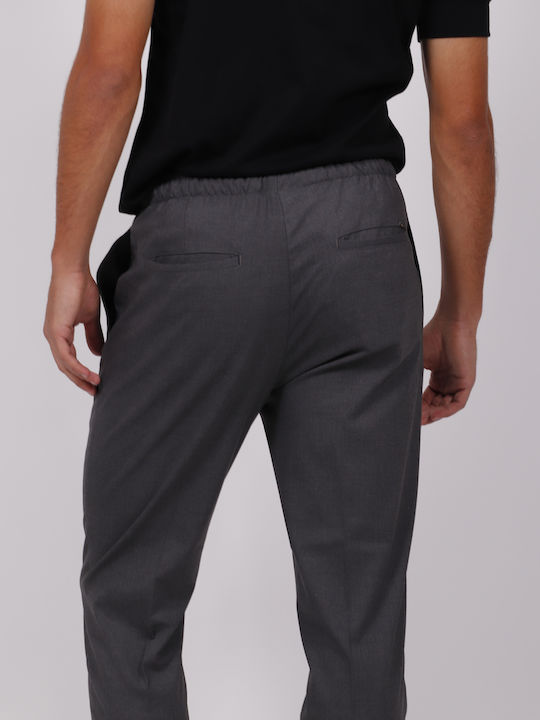 Vittorio Artist 500-2122 Herrenhose Chino in Slim Passform Gray 500-2122-CHIC