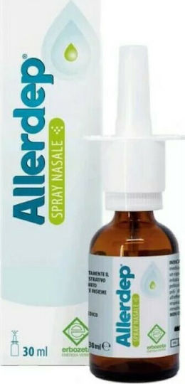 Erbozeta Allerdep Spray für Allergien Nasenspray mit Meerwasser 30ml