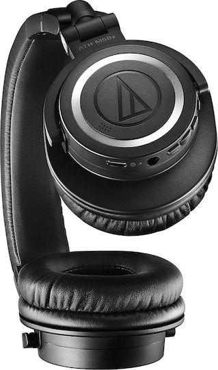 Audio Technica Wireless / Wired Over Ear Headphones with 50 hours of Operation Black