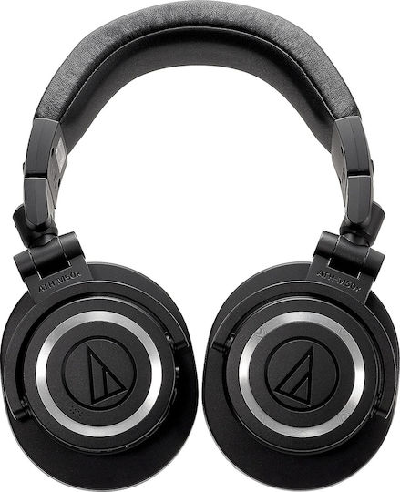 Audio Technica Wireless / Wired Over Ear Headphones with 50 hours of Operation Black