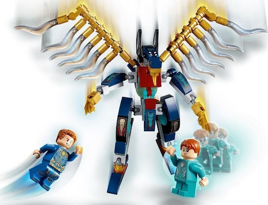 LEGO Super Heroes Eternals Aerial Assault For Age 7 Plus