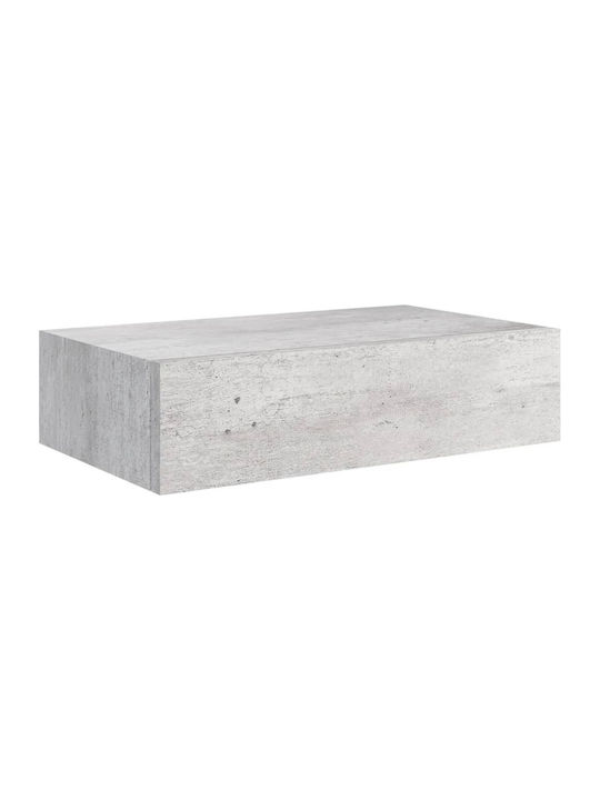 Shelf Wall Grey 40x23.5x10cm