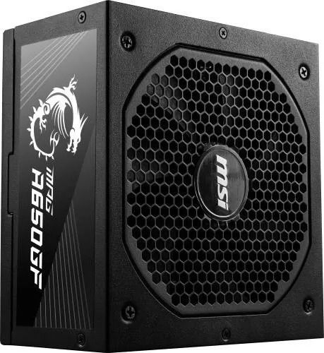 MSI MPG A650GF 650W Μαύρο Τροφοδοτικό Υπολογιστή Full Modular 80 Plus Gold