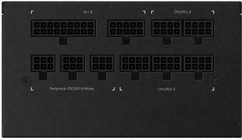 Gigabyte GP-P750GM 750W Black Computer Power Supply Full Modular 80 Plus Gold