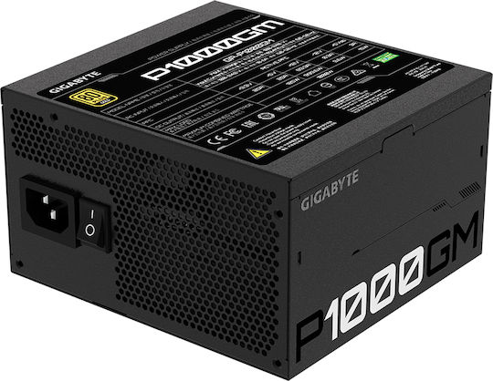 Gigabyte P1000GM 1000W Black Computer Power Supply Full Modular 80 Plus Gold