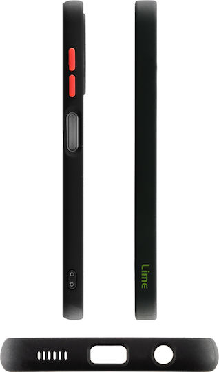 Lime Hardshell Camera Guard Задна корица Пластмаса / Силикон Galaxy A14 / A14 5G ( Poco X3 NFC / X3 Pro)