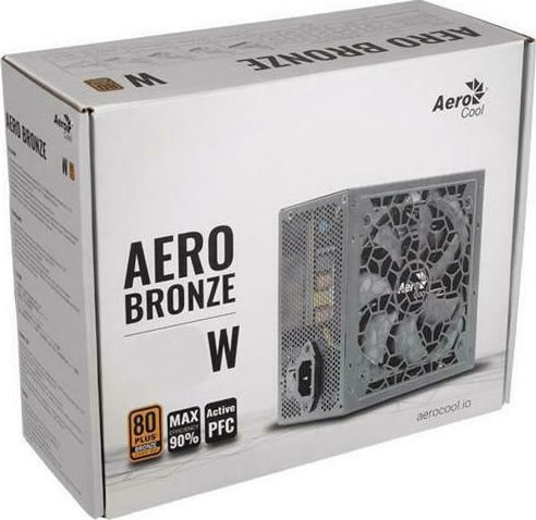 Aerocool Aero Bronze 650W Power Supply Full Wired 80 Plus Bronze