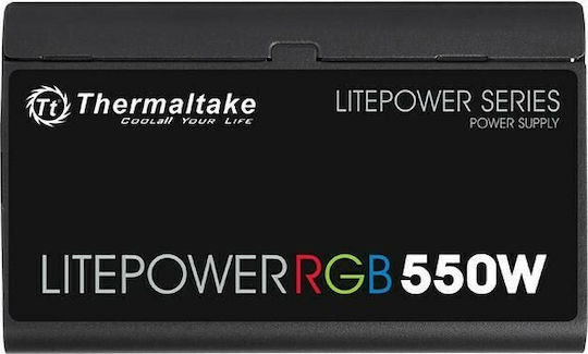 Thermaltake Litepower RGB 650W Black Computer Power Supply Full Wired