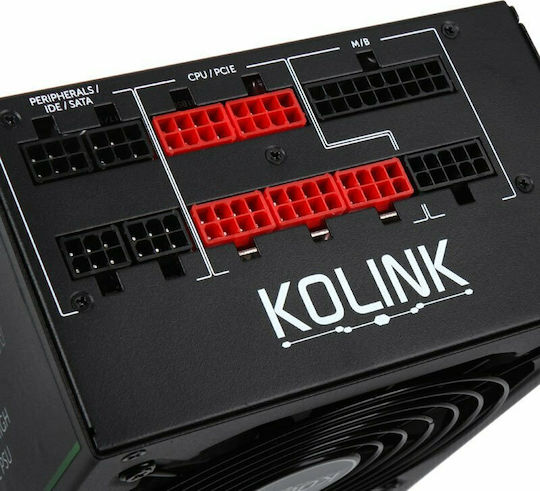 Kolink Continuum 850W Black Computer Power Supply Full Modular 80 Plus Platinum