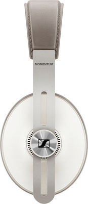 Sennheiser Momentum Wireless Over Ear Ακουστικά με 17 ώρες Λειτουργίας Λευκά