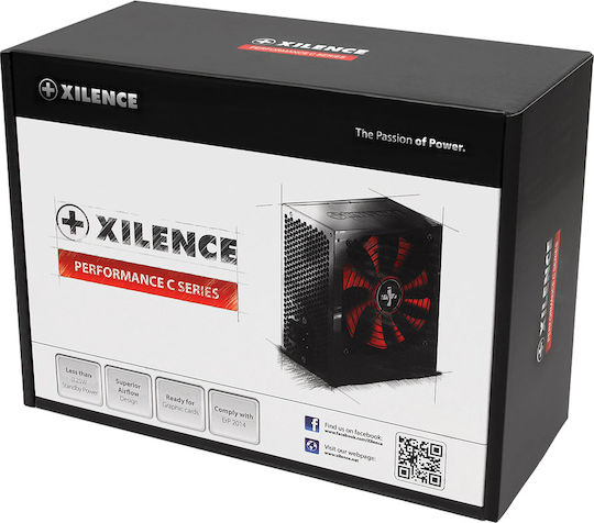 Xilence Performance C Series 450W Черен Компютърно захранване Пълен кабел