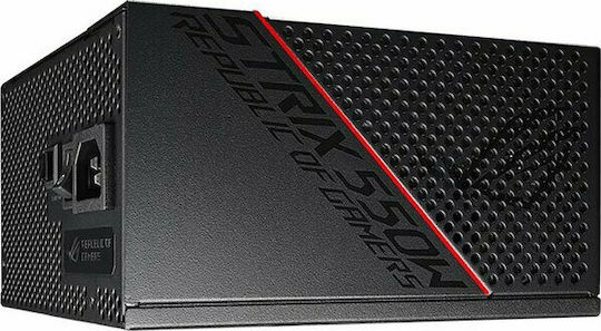 Asus ROG-STRIX-550G 550W Μαύρο Τροφοδοτικό Υπολογιστή Full Modular 80 Plus Gold