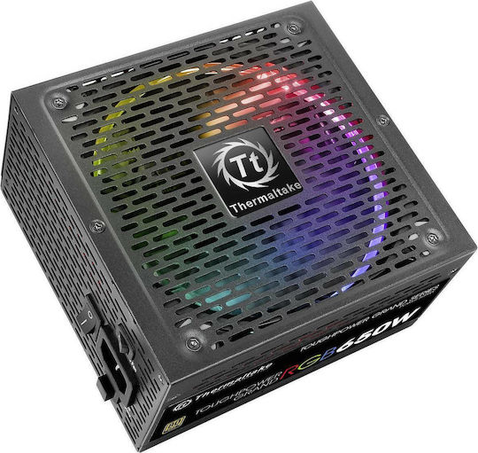 Thermaltake Toughpower Grand RGB Sync Edition 650W Black Computer Power Supply Full Modular 80 Plus Gold