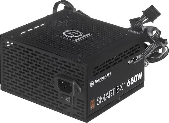 Thermaltake Smart BX1 650W Μαύρο Τροφοδοτικό Υπολογιστή Full Wired 80 Plus Bronze