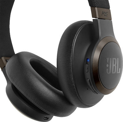 JBL Live 650BTNC Безжични / Жични Over Ear Слушалки с 30 часа Работа Черни