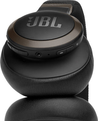 JBL Live 650BTNC Безжични / Жични Over Ear Слушалки с 30 часа Работа Черни