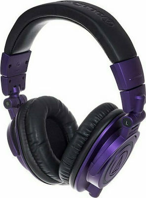 Audio Technica ATH-M50x Wired Over Ear Studio Headphones Purple