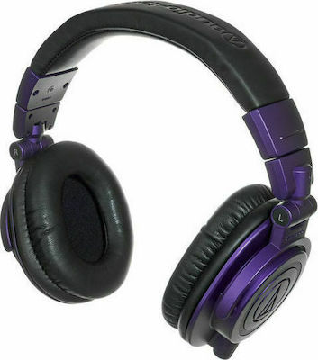 Audio Technica ATH-M50x Wired Over Ear Studio Headphones Purple