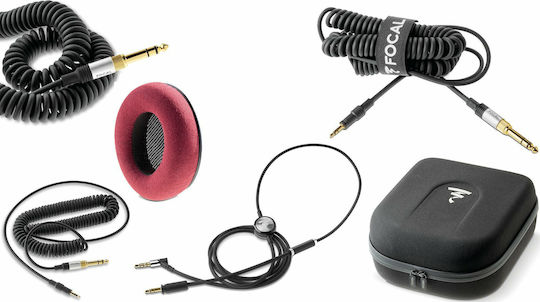Focal Listen Professional Ενσύρματα Over Ear Ακουστικά Μαύρα