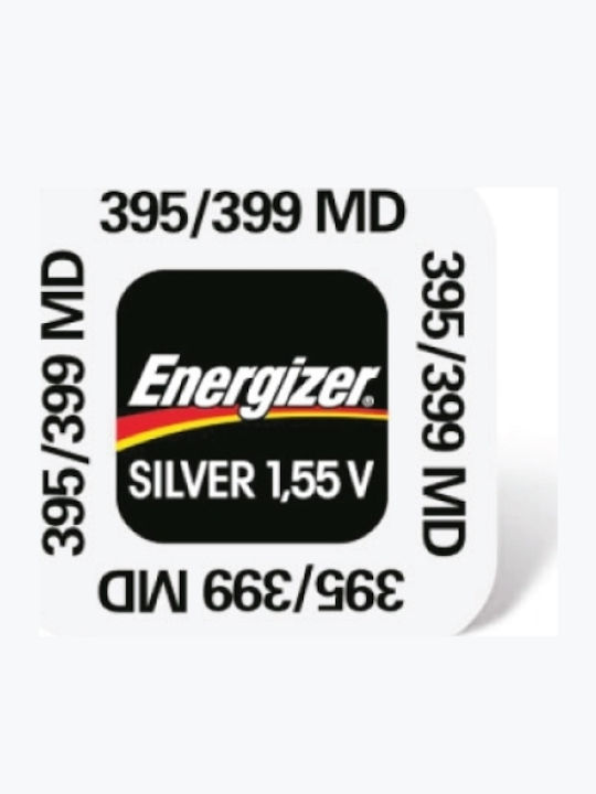 Energizer 395/399 Μπαταρία Silver Oxide Ρολογιών SR57 1.55V 1τμχ