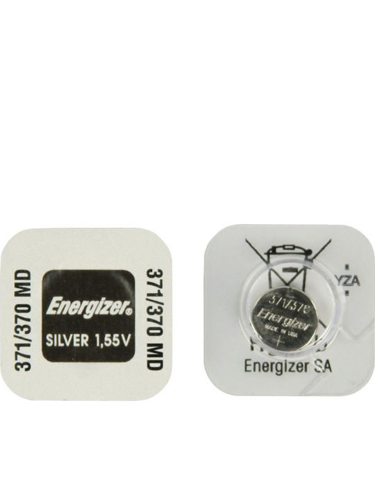 Energizer 371/370 Μπαταρία Silver Oxide Ρολογιών SR69 1.55V 1τμχ