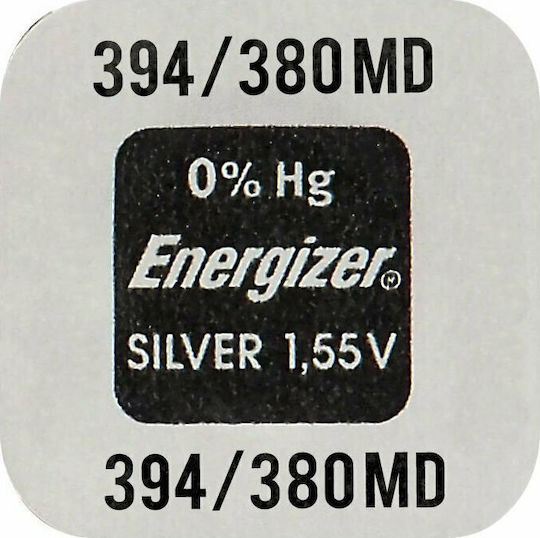Energizer 394/380 Baterie Oxid de argint pentru ceasuri SR45 1.55V 1buc