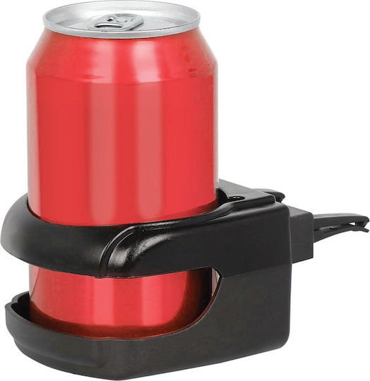 AMiO Car Cup Holder DH-03 1 Position for AC Vents in Black Color