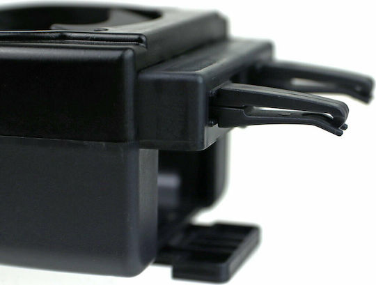 AMiO Car Cup Holder DH-03 1 Position for AC Vents in Black Color