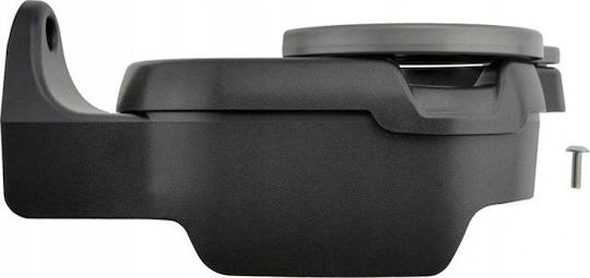 Carner Car Cup Holder 2 Positions for Console Black/Gray in Black Color