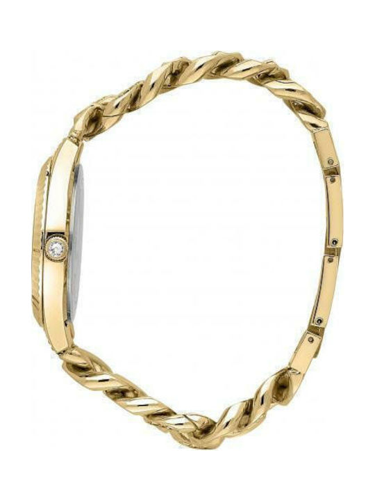 Chiara Ferragni Damen Uhr mit Gold Metallarmband