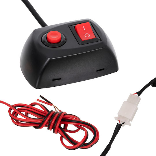 GloboStar Car Signaling Bar LED 10 - 30V Waterproof with Red / Blue Lighting