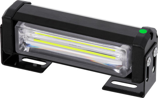 GloboStar Pro Series Μπάρες Σήμανσης Οχήματος Πυροσβεστικής για Αυτοκίνητα & Φορτηγά 13 Προγραμμάτων Φωτισμού 18W DC 2τμχ LED 10-30V - Πράσινο