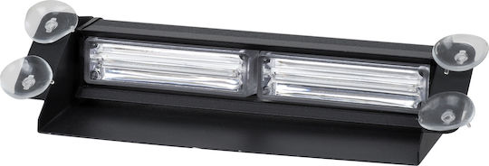 GloboStar Μπάρα Σήμανσης Αυτοκινήτου LED 10 - 30V Αδιάβροχη με Μπλε Φωτισμό