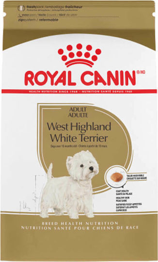 Royal Canin West Highland White Terrier Adult 1.5kg Dry Food for Adult Small Breed Dogs with Chicken and Rice