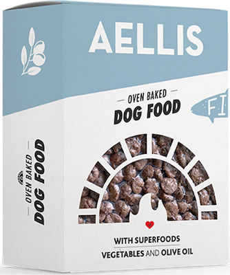 Aellis Oven Baked 0.5kg Trockenfutter für erwachsene Hunde mit Gemüse und Fisch