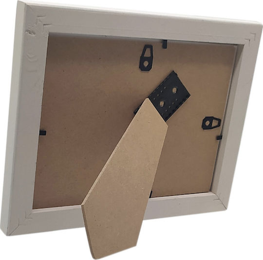 Korres Craft Wooden Cottage White Slim Picture Frame