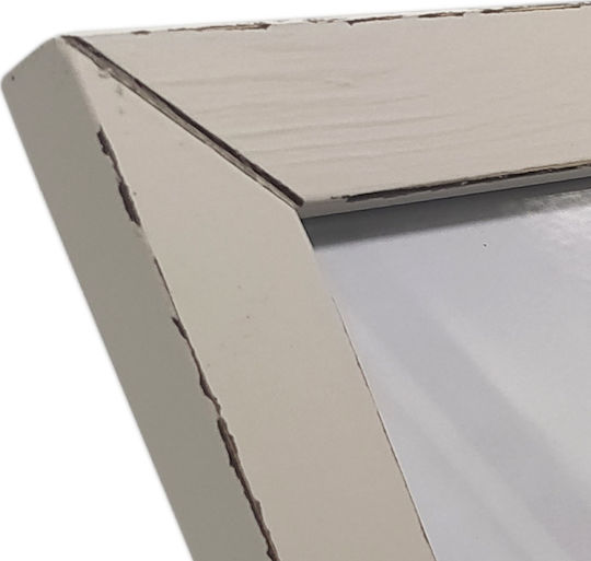 Korres Craft Wooden Cottage White Slim Picture Frame