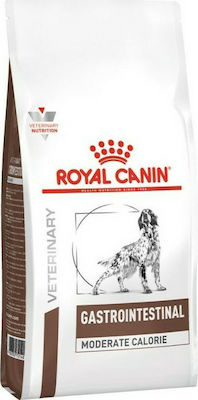 Royal Canin Veterinary Gastrointestinal Moderate Calorie 2kg Hrană Uscată Dietă pentru Câini Adulți cu Porumb, Păsări de curte și Orez