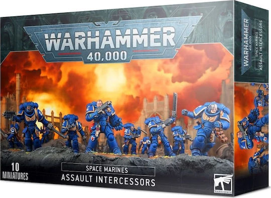 Games Workshop Warhammer 40 000 Фигура Космически Морпехи Асалт Интерсесърс