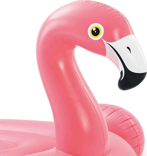 Intex Kid's Inflatable Ride On Flamingo with Handles Pink 142x137cm