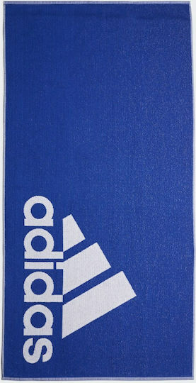 adidas Beach Towel Cotton Blue 140x70cm.