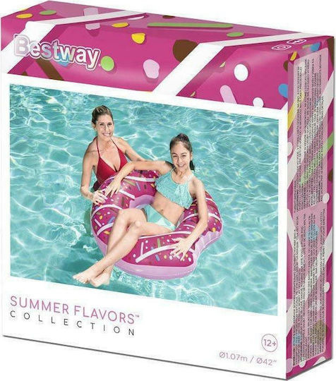 Bestway Inflatable Float for Sea Donut Brown 107x107cm