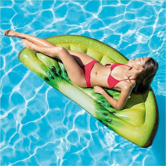 Intex Inflatable Pool Mattress Green 178x85cm