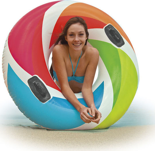 Intex Дъгов Пояс За Плаж с Дръжки 120x122см