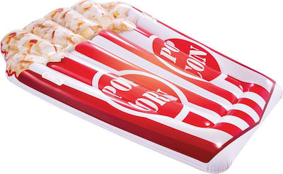 Intex Popcorn Mat Inflatable Mattress with Handles Red