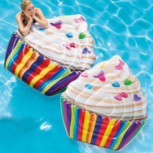 Intex Inflatable Sea Mattress 142x127cm