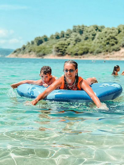 Nice Fleet Goa Inflatable Sea Mattress Green 150x23cm