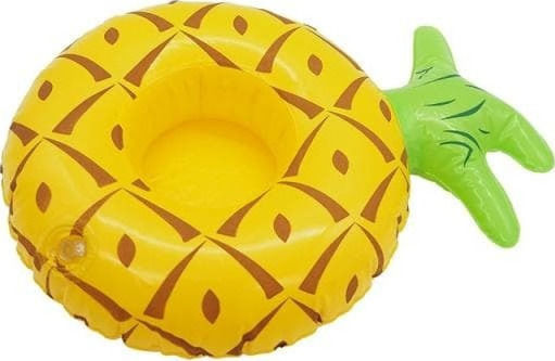 Aufblasbare Getränkekoffer Ananas Gelbe 25x19cm