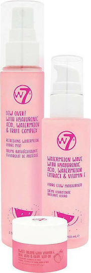 W7 Cosmetics Care Face Lip Essentials Σετ Περιποίησης για Ενυδάτωση & Λάμψη 3τμχ
